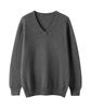 Men'S Cashmere Knitted Sweater Autumn And Winter V-Neck Pullover Cashmere Sweater Large Size Loose Base