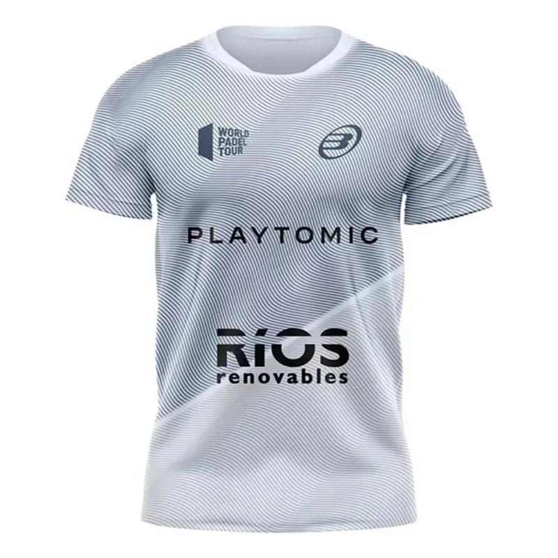 

A loose, comfortable and breathable badminton men s T-shirt with a round-neck and short-sleeved letter print outdoor casual top 6XL