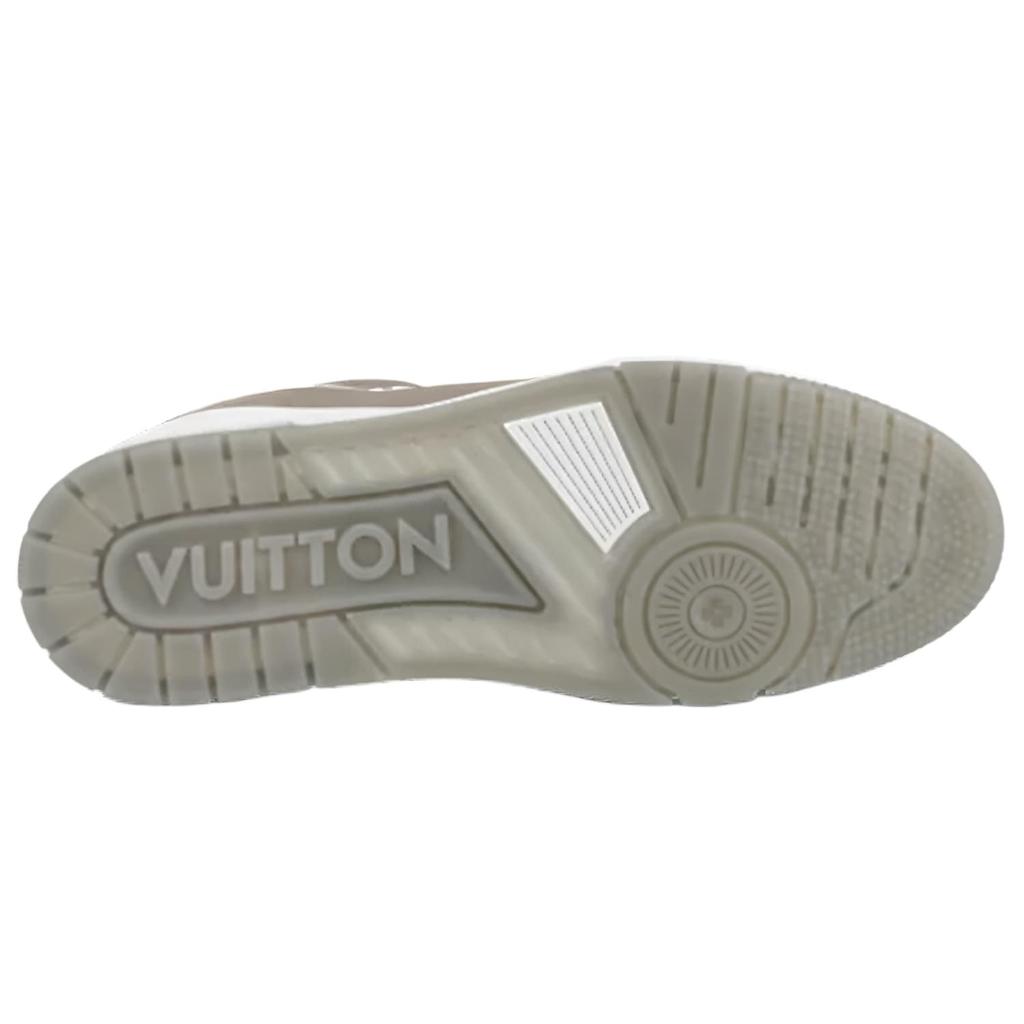 Louis Vuitton Trainer Sneakers 'Grey White' 1A8KB8