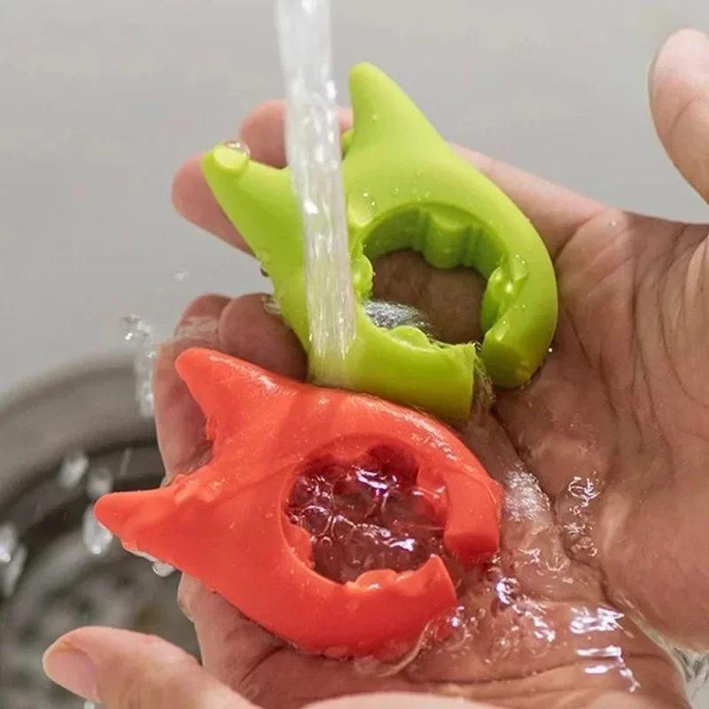 1Pcs Multifunction Kitchen Spatula Holder Pan Side Scoop Clamp Cooking Utensils Soup Spoon Holder Universal Shovel Storage Rack