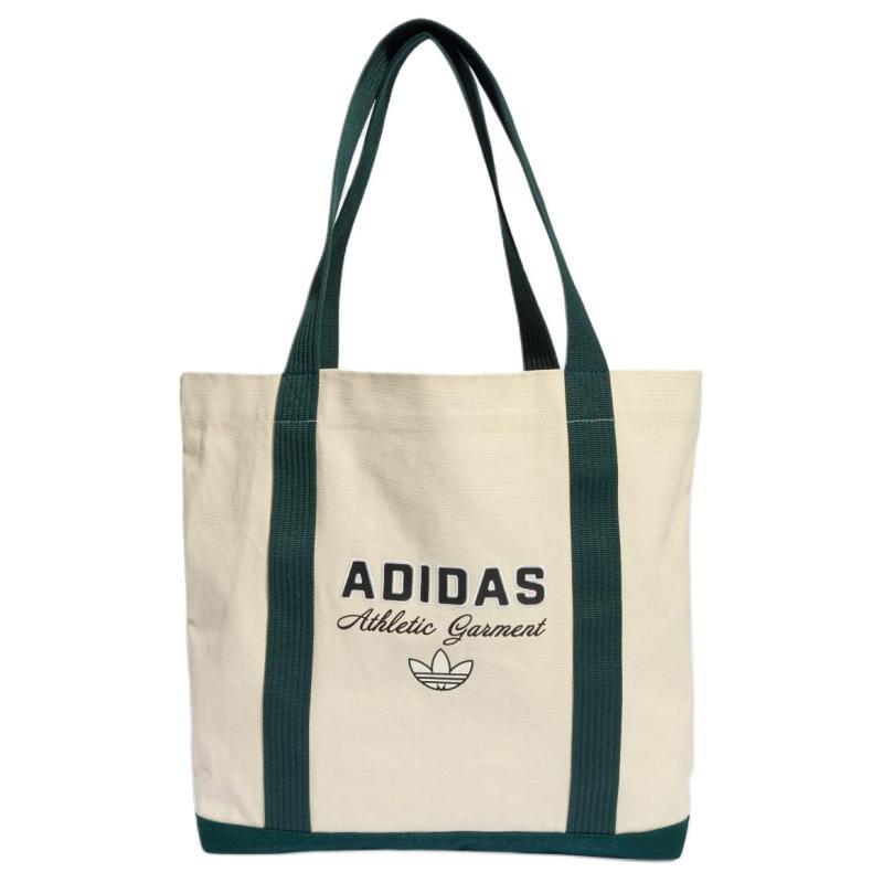 Adidas Originals Cotton Tote Bag, Shopping Bag, Shoulder Bag Regular Unisex Wonder White Adidas KF2041