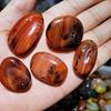 Twisted Red Agate Nanjing Yuhua Stone for Fish Tanks, Succulent Display, and Souvenir Decoration