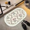 Silica Mud Plant Simple Style Soft Waterproof Floor Mat, Suitable For Kitchen Floors, Bathroom Mats And Carpets.