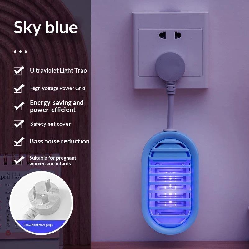 Plug In Electric Mosquito Killer With Uv Light Attraction Low Noise Design Mosquito Lamp B
