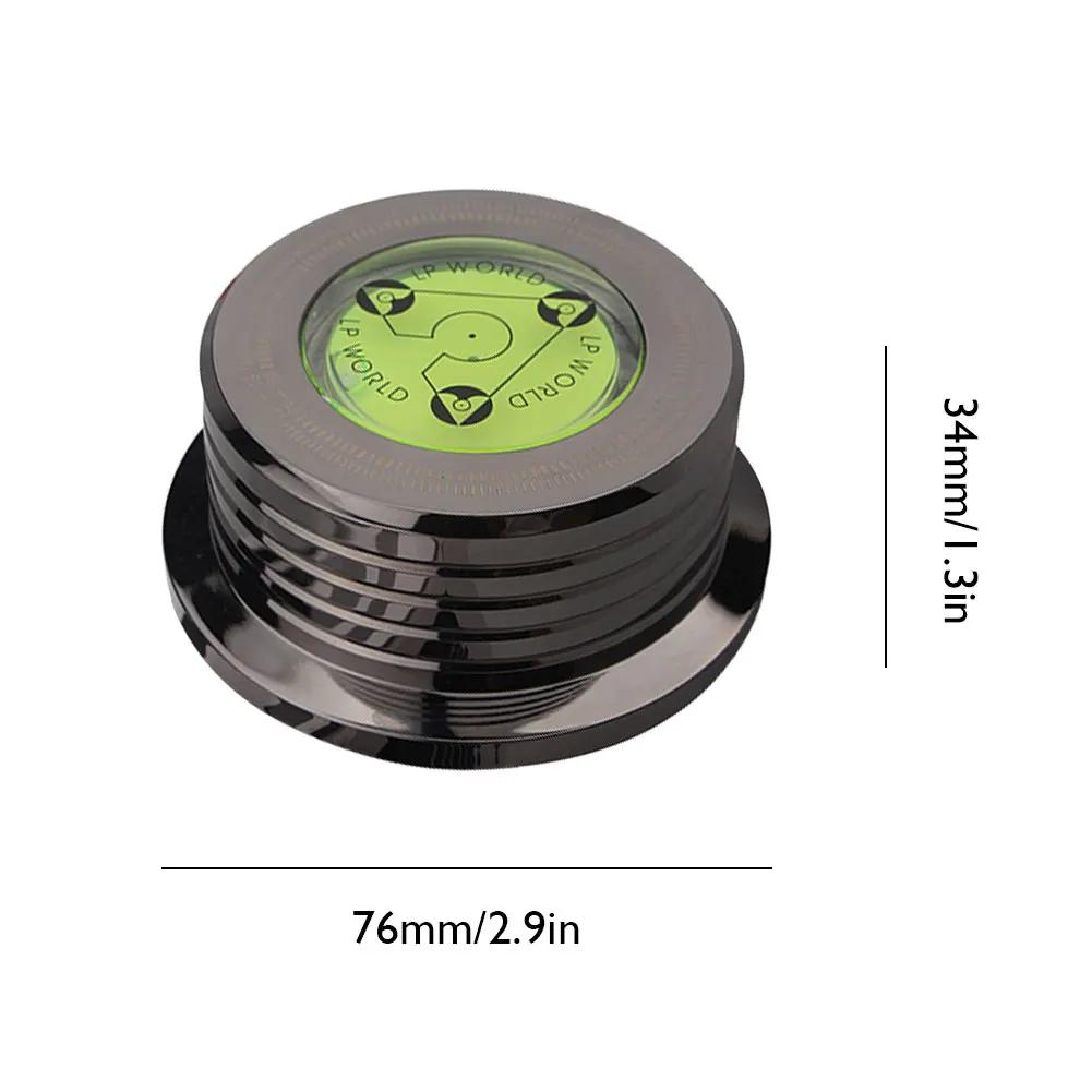 50Hz LP Disc Stabilizer Metal Vinyl Turntable Weight Clamp for Record Player Accessories Aluminum Alloy Weight Clamp Stabilizer