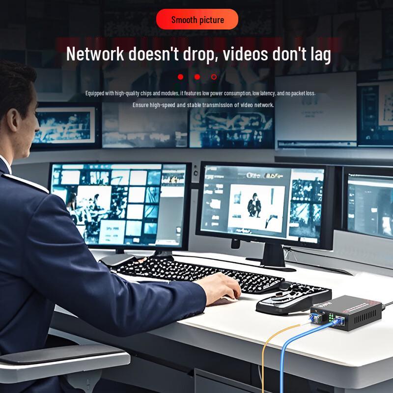 Fenghuo Vision Gigabit Fiber Optic Transceiver