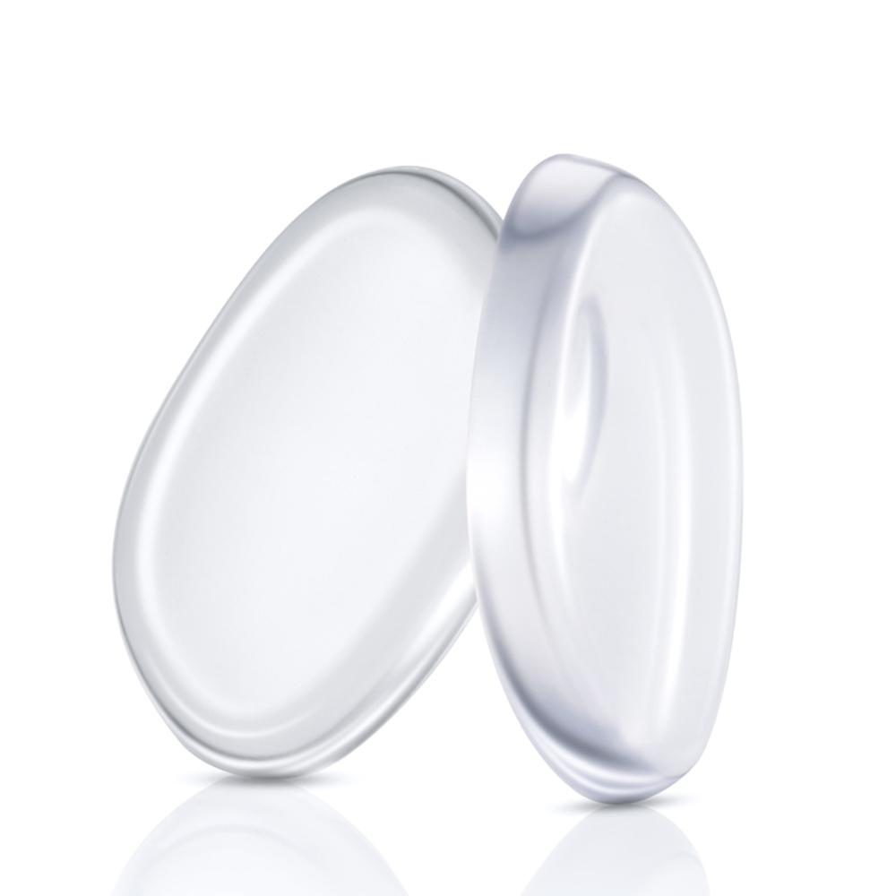 Silicone Sponge Cosmetic Puff Foundation Facial Makeup Puff Makeup Sponge Powder Blender Clear