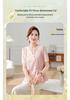 Stylish V-Neck Blouse for Middle-Aged Women - Elegant Summer Short-Sleeved Top 2026 Collection