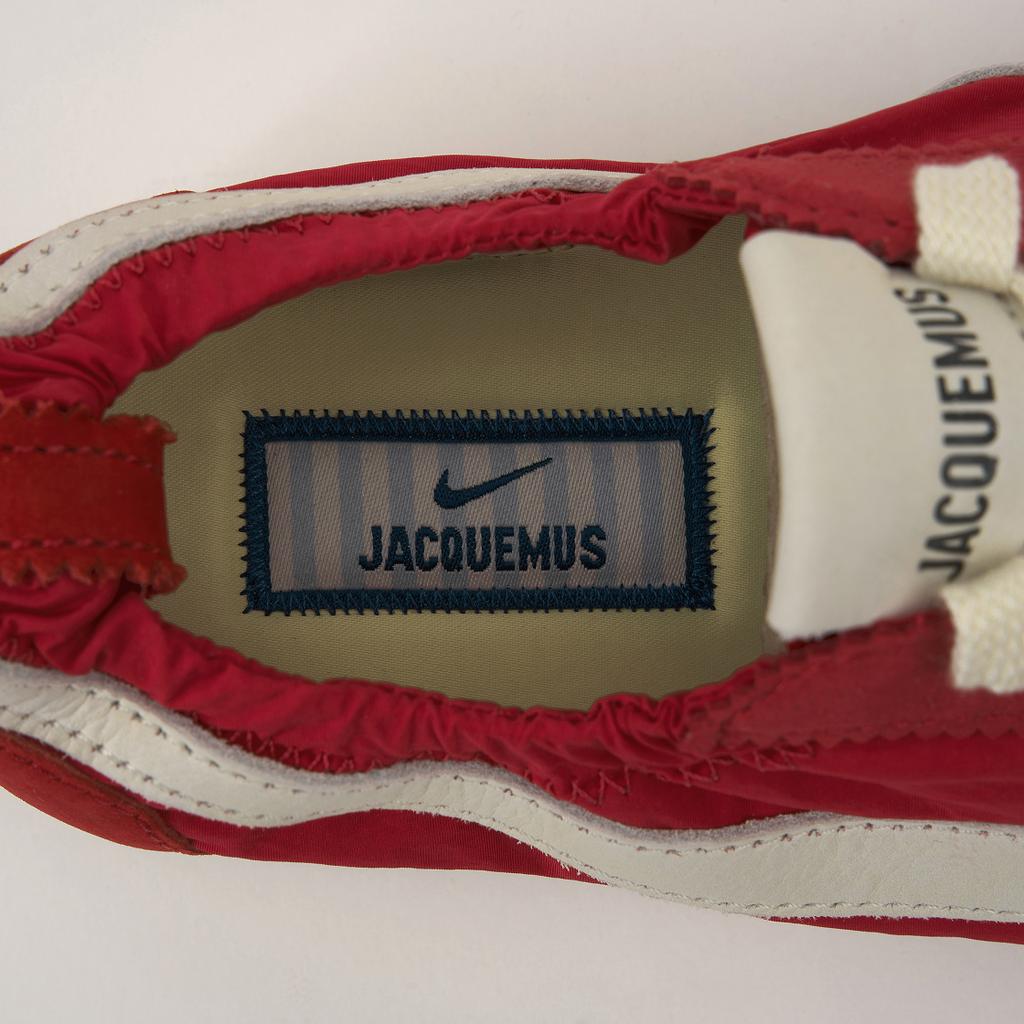 Jacquemus x Nike Buty Księżycowe SP Uniwersytecka Czerwień Damskie Sneakersy Kaszmirowy Rowerowo-Żółty Guma Jasnobrązowy HV8547-600