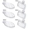 Transparent Shower Rod Drain Holder Soap Organizer Lifting Rod Soap Rack Soap Dish Soap Holder