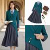 Wicked School Uniform Costume Set For Girls With Polyester Fabric For Halloween And Cosplay
