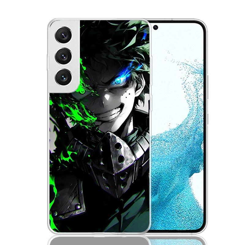 Midoriya Izuku Deku MHA My Hero Phone Case For Samsung Galaxy S26 S25 Edge S24 S23 FE S22 Ultra S21 Plus S20 + Fundas Cover Coqu