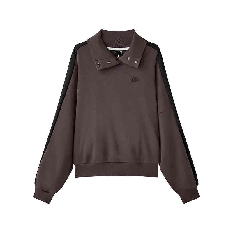 Skechers Outdoor Series Fashionable Comfortable Casual Hoodie Women hoodies Cocoa-Berry L424W087-04AV L