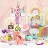 3 Tier Unicorn Party Cakecup Stand Girls Kid Birthday Dessert Holder Colorful Happy Birthday Party Decoration
