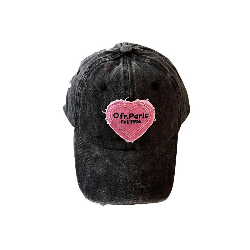 Color Letter Solid Ofr Paris Embroidery Baseball Cap Function Men Hat Women