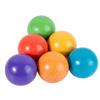 6Pcs Rainbow Wooden Balls Color Sorting Replacement Matching Games Preschool Learning Materials for