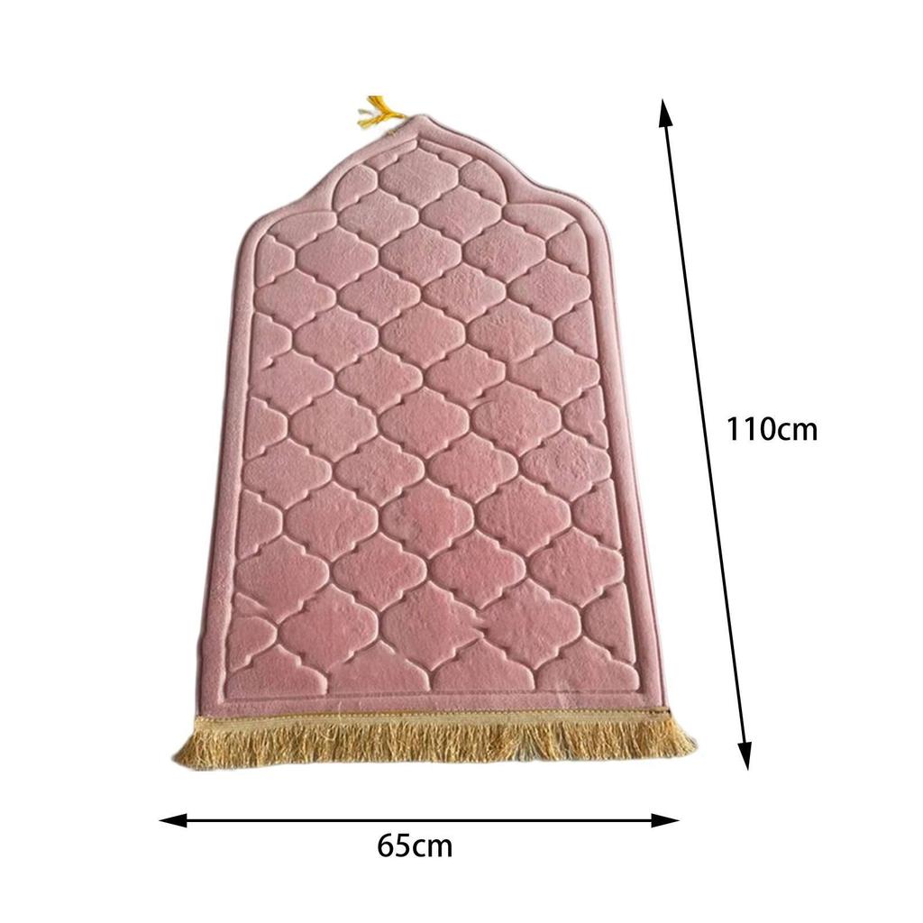 Collectible Prayer Mat Elegant Floor Carpet Area Rug for Home Decor