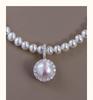 Luxury French Pearl Layered Necklace for Women - Unique Silver Clavicle Chain Choker, 2024 Trendy Design