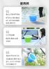 Foldable Soft Bucket Portable Travel Drinking Bottle Perfect for Camping Hiking Fishing Swimming Surfing Blue Orange Green Gray PP+TPE (Grey, 10L)