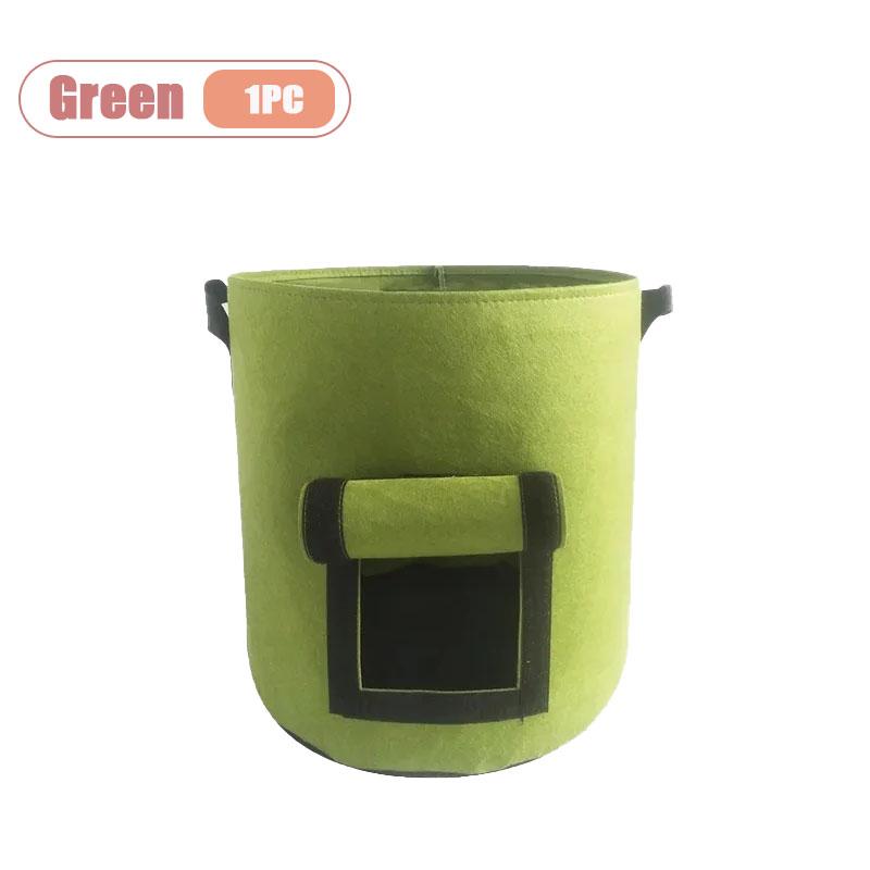 5/10Gallon Potato Seedling Felt Grow Buckets Plant Bags Gardening Flowers Bags Horticulture Planting Containers Garden Tools