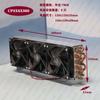 3 X6x360 Refrigerator Condenser Air Show Cake Cabinet Refrigeration Freezer Copper Aluminum Fin Cooling Evaporator