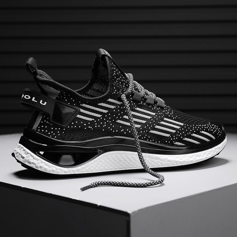 Shoes Spring and Summer New Popcorn Casual Coconut Mesh Breathable Ultra Light Shock Absorbing Sports Running Shoes