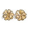 Ingemark Exaggeration Metal Big Flower Stud Earrings for Women Vintage Trendy Gold Color Piercing Earring 2026 New Jewelry Gifts