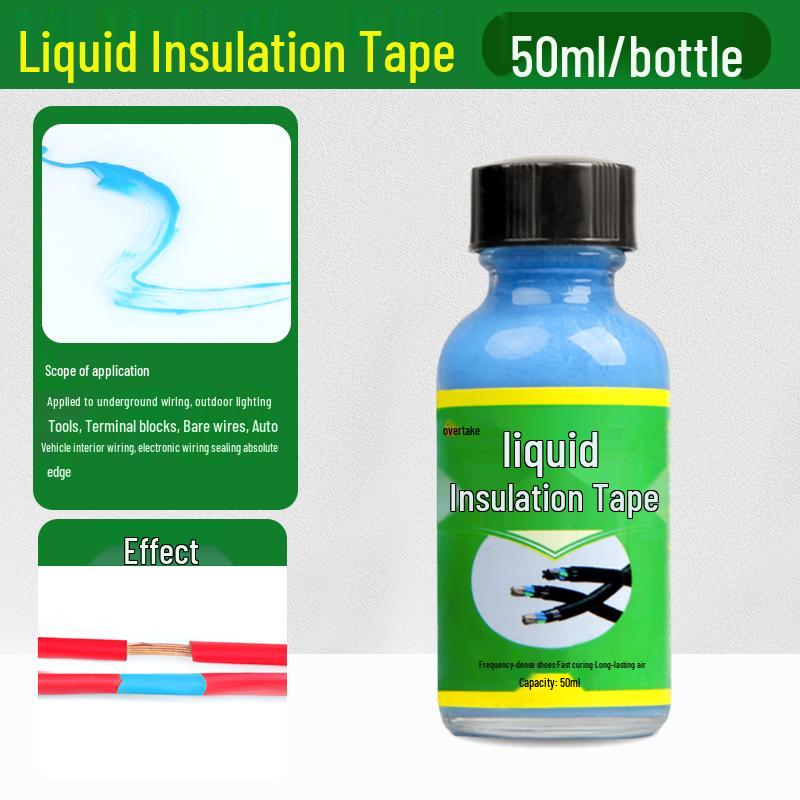 Waterproof Flame Retardant Liquid Insulation Tape – Moisture-Proof, Temperature Resistant Electrician Sealant for Automotive Circuit Boards