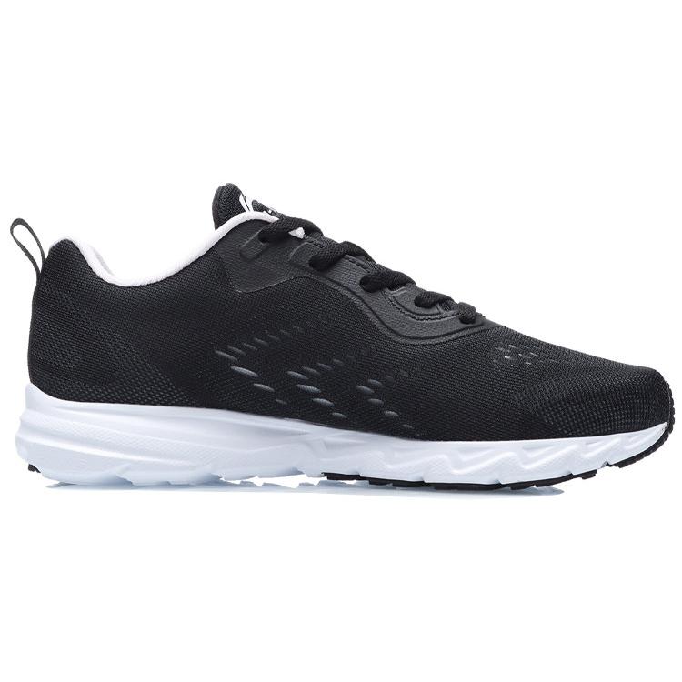 New LiNing Cushioned Slip Resistant Breathable Lightweight Low Top Running Shoes Women's Black ARBR006-1