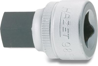 HAZET Short Hexagonal Socket Hexagonal Socket (12.7mm Drive) 985-17