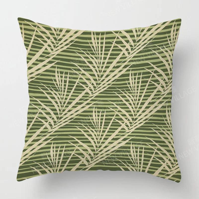 Moderní bytový obývací pokoj dekorace povlaky na polštáře polštář pohovka 35x35cm 40x40 60x60cm 45x45cm 40*40 povlak na polštář boho rostlina severský