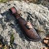 Leather Cutter Sheath Straight Cutter Sheath Carriers Holsters Handmade Cutter Pouches Storage Bag Gift for Men Women