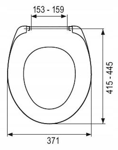 Universal Diamond Toilet Seat