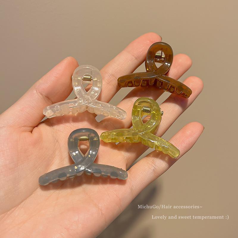 

Mini Hair Clips for Women and Girls - Japanese/Korean Style Bangs & Side Clips, Small Size Cross Shark Hairpins