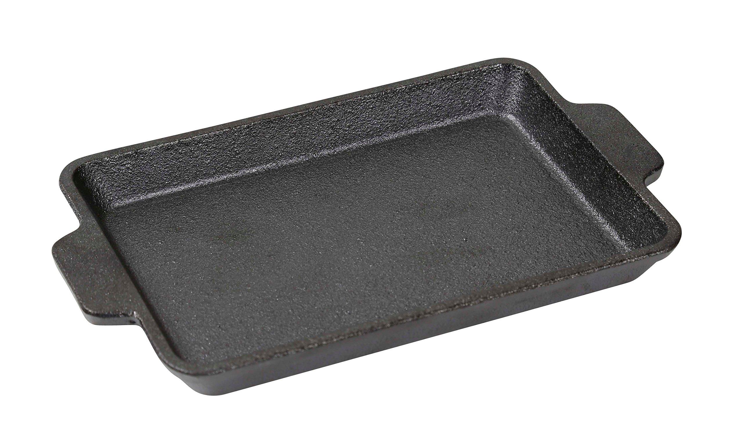 

CAPTAIN STAG Iron Plate Cast Grill Plate B6 Size [UG-344344 Kamado Smart Grill B6 Compatible] [UG-42 Kamado Smart Grill B5 Half Size] UG-1554