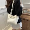 2024 New Popular Simple Bucket Bag Women Street Fashion Pu Shoulder Bag