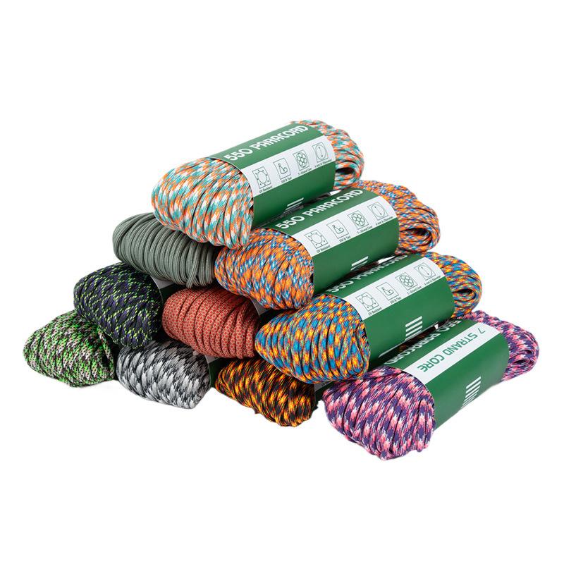 4mm 7 Strand Core 550 Polyester DIY Handmade Woven Bracelet Cord Jewelry Raw Material Keychain Phone Pendant Findings Nylon Rope