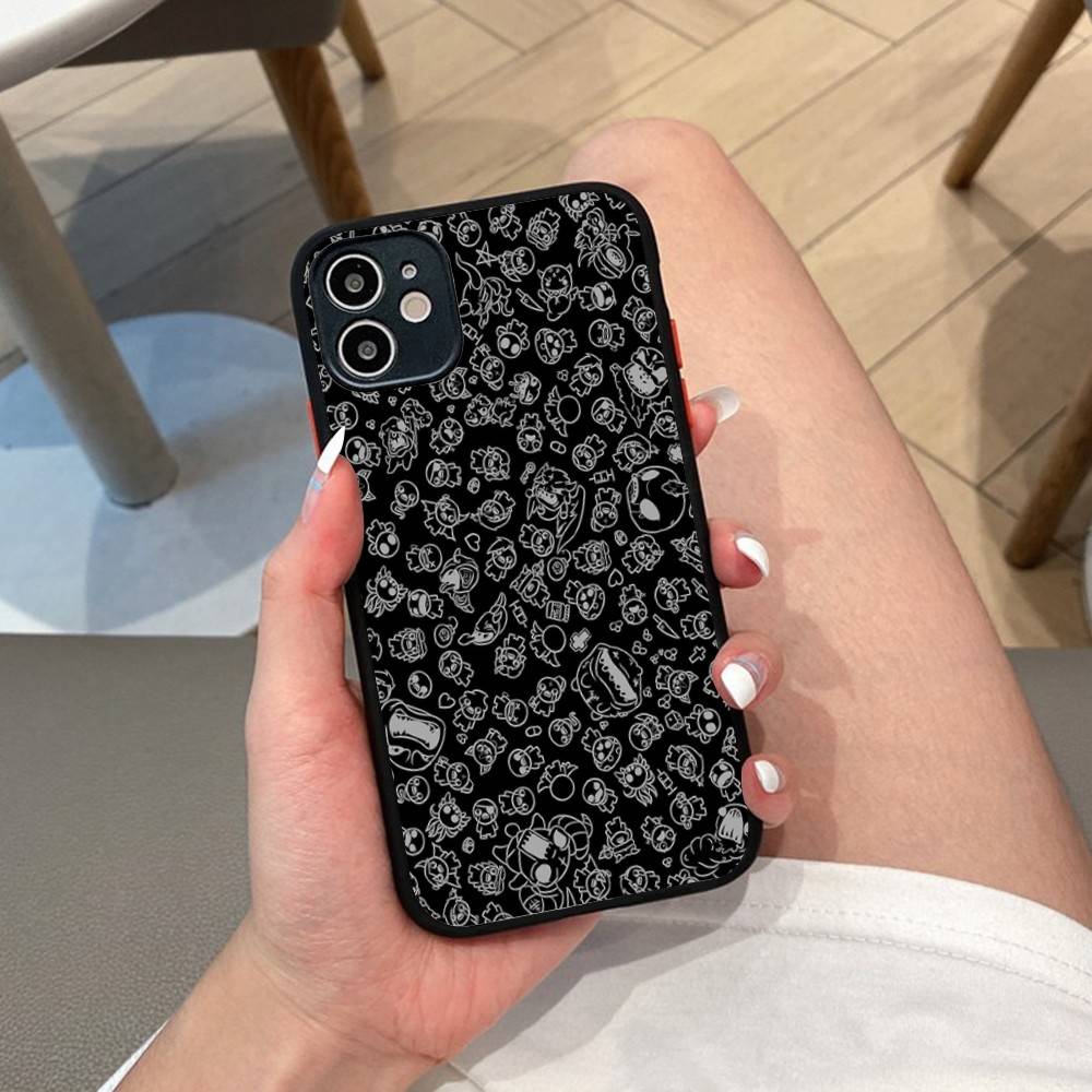 Game The B-Binding Of I-Isaac Phone Case For IPhone 16 15 14 13 12 11 Pro Max Plus X XS MAX Black Matte Phone Fundas