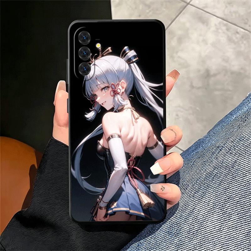 Genshin Impact Kamisato Ayaka Soft Phone Case for Samsung A17 A37 A57 A16 A26 A36 A56 A15 A25 A35 A55 A14 A24 A34 A54 A13 A23 A3