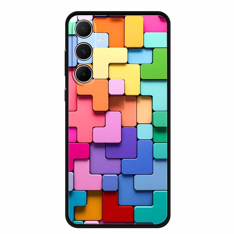 Luxury TPU Cover for Samsung A55 A15 A25 A05 A35 Back Soft Silicone Case Colorful Gradient Phone Cases Galaxy A55 15 25 05 35