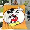 1pc Mickey Printing Blanket - Soft, All-Season Throw for Living Room, Bedroom,Personalized Gift with Adorable Cartoon Design
