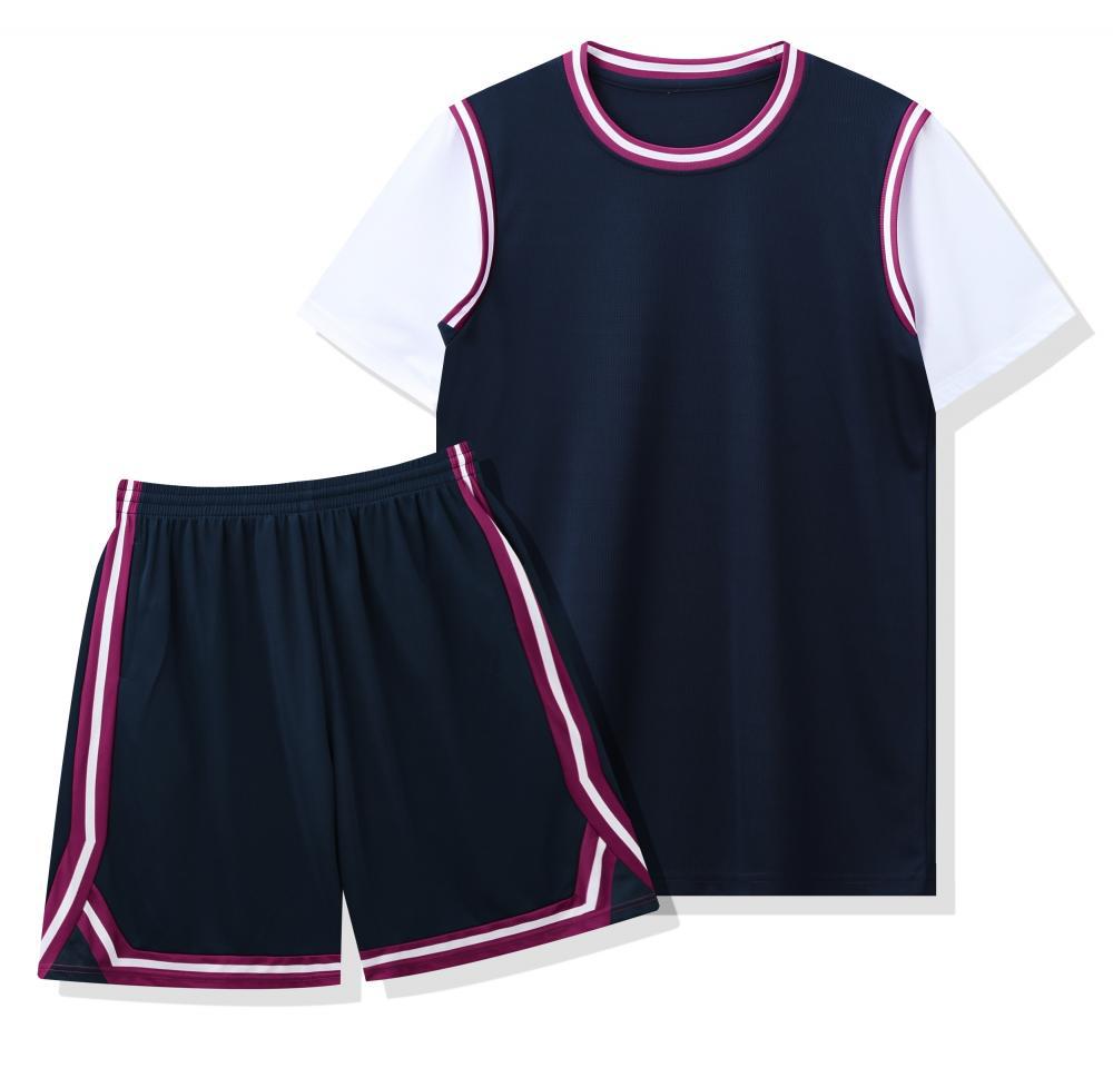 Girls basketball jersey set Adult children's short-sleeved training game jersey group buying jersey unit College basketball jersey