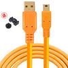 mini usb cable for Canon 5D3 5D2 6D2 80D 750D online shooting Nikon d90d3100 camera connection computer data transmission line