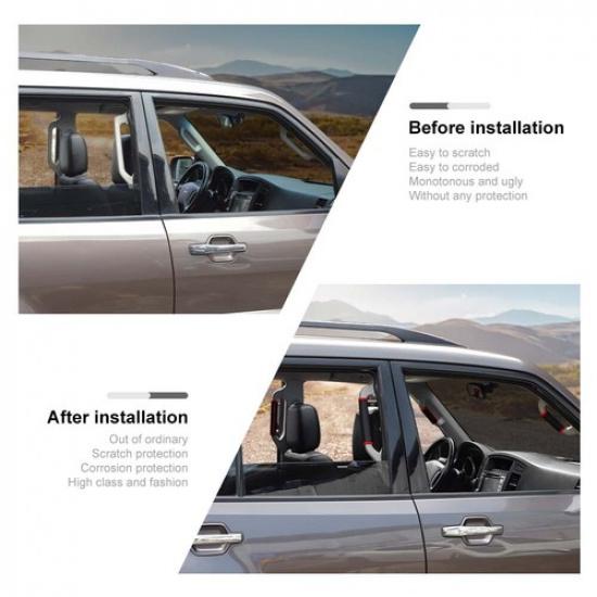 Roof Top Grab Handle Cover Protect Case Soft For Mitsubishi Pajero Montero 07-21