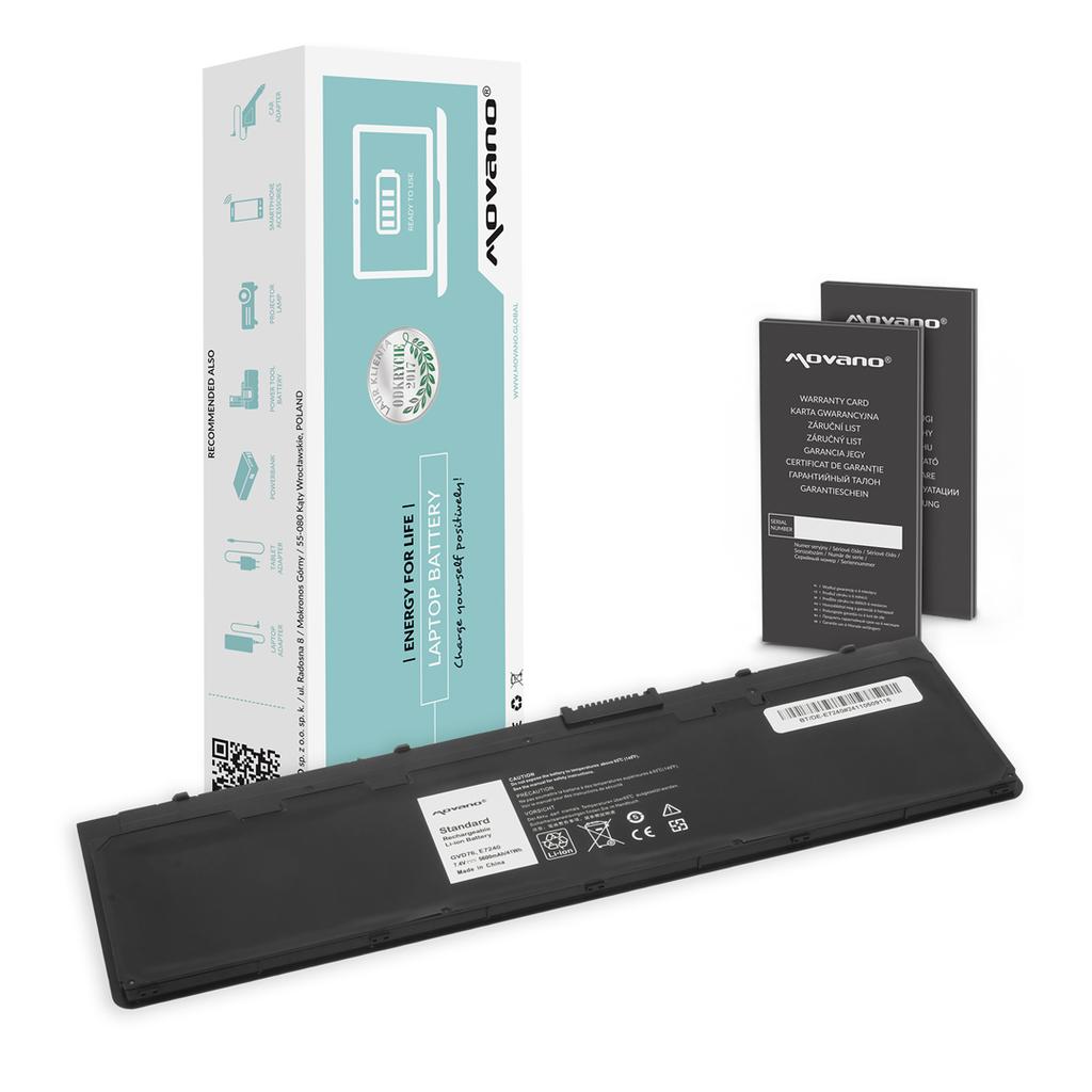 Batteria GVD76 WD52H per Dell Latitude E7240 E7250