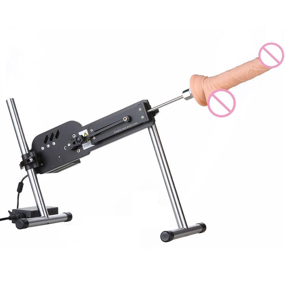 Female Products Masturbation Machine Simulates Rear Orgasm Fully Automatic Insertion Telescopic Remote Control Gun for Men and Women