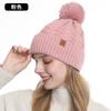 Knitted Hat, Women's Winter Warmth, Riding Ear Protection, Wool Knitted Hat, Scarf, Gloves Three-piece Set