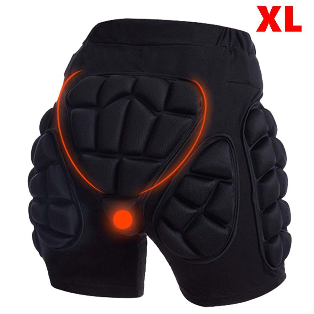3D Protective Padded Shorts Breathable Winter Skating Protective Hip Pad EVA Short Pants Protection for Hip Butt and Tailbone