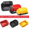 1PC DIY Battery Adapter Converter Base Charging Head Shell for Makita for DeWalt for Milwaukee 18V Lithium Battery Connector