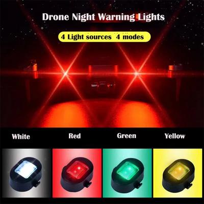 Mini Signal Light Aircraft Strobe Lights 7 Colors Turn LED Motorcycle Light Drone Strobe Light Bicycle Strobe Light For Car Bike